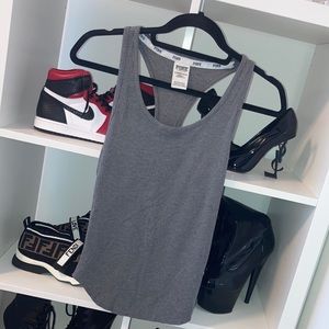 PINK by VICTORIA’S SECRET basic tank top, grey